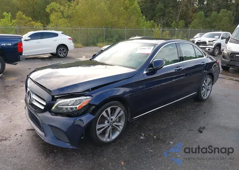 2019 Mercedes-Benz C 300 из США, поврежденный, VIN 55SWF8DB5KU288801